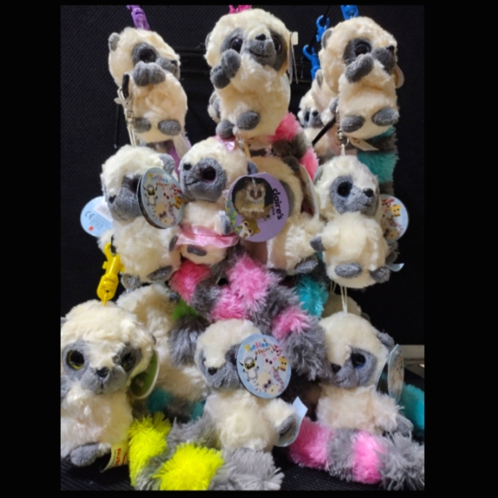 Large Lot Of Rare/Discontinued Aurora Yoohoo And Friends - 3" Plus On Keychain -